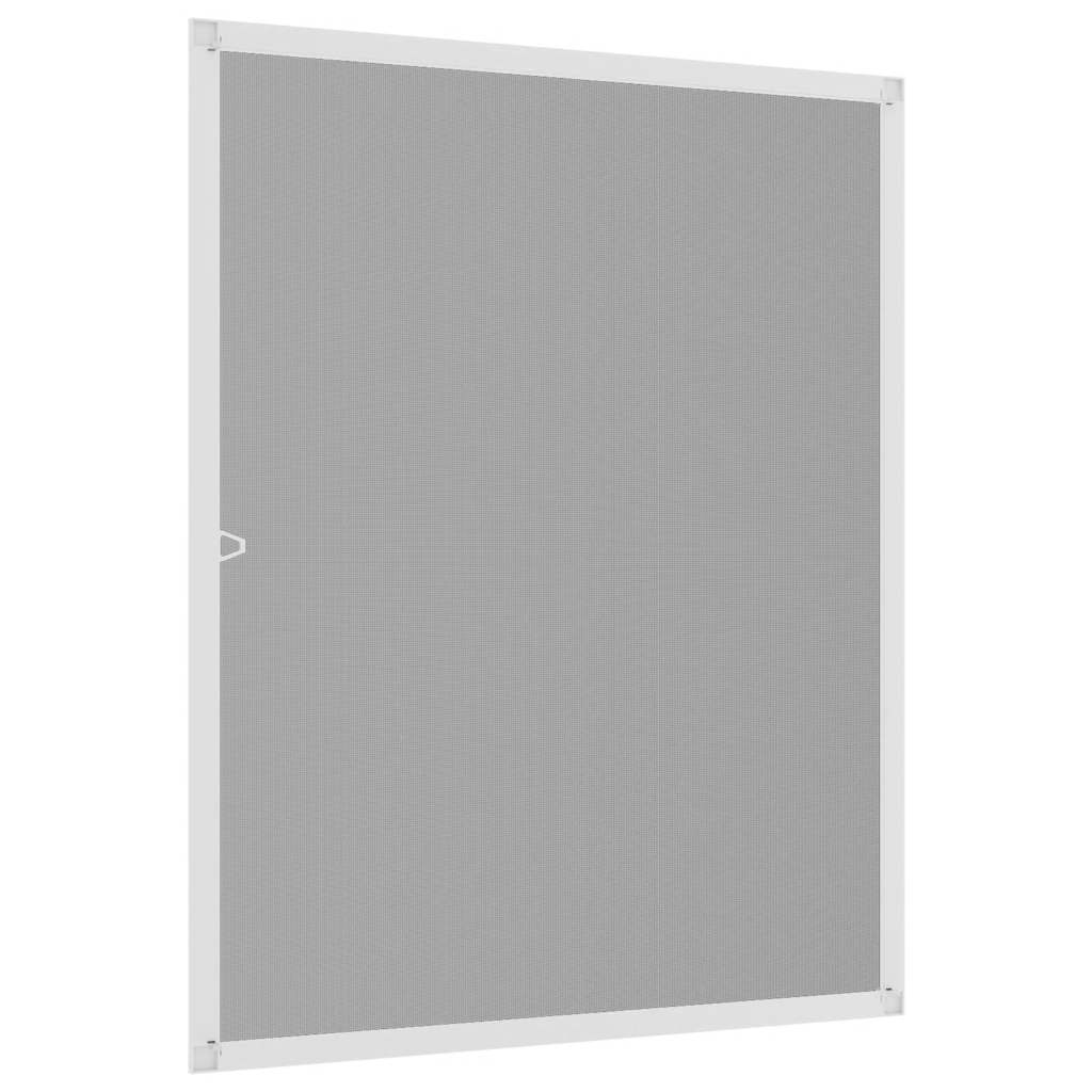 insektnet til vinduer 100x120 cm hvid