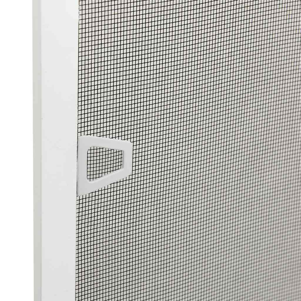 insektnet til vinduer 100x120 cm hvid