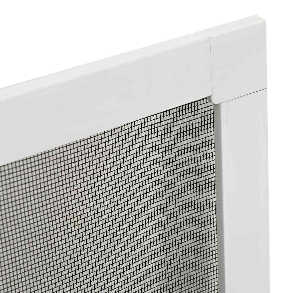 insektnet til vinduer 100x120 cm hvid