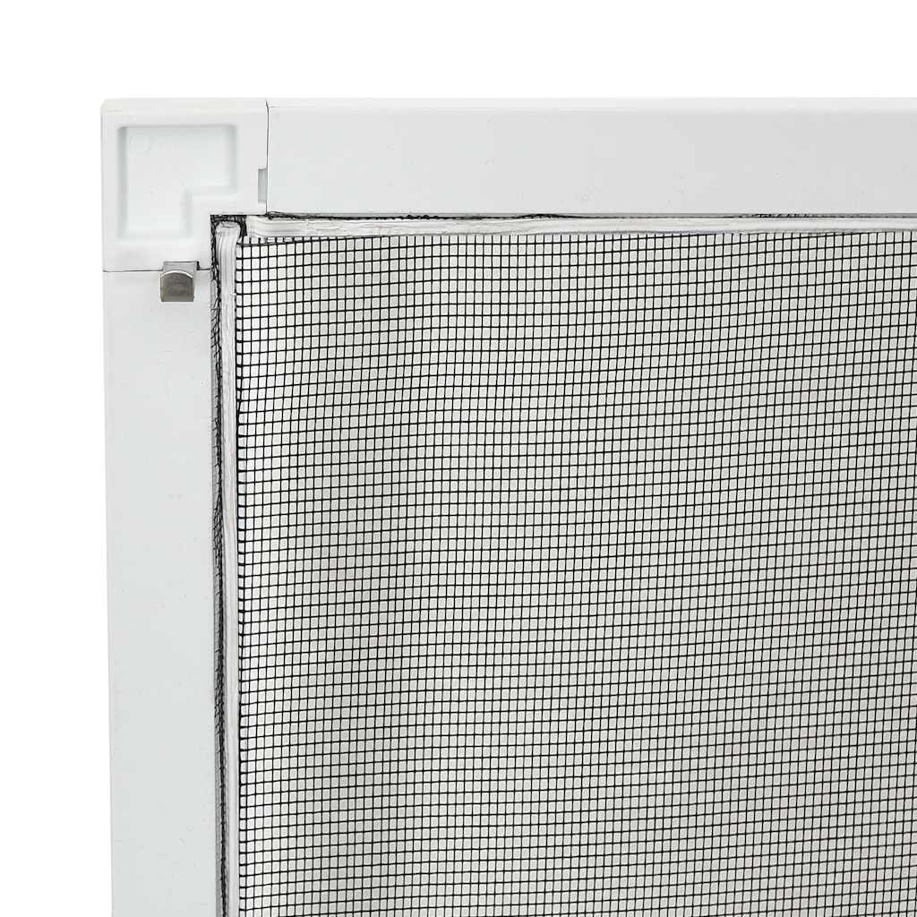insektnet til vinduer 100x120 cm hvid