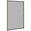 insektnet til vinduer 80x120 cm brun