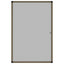 insektnet til vinduer 90x120 cm brun