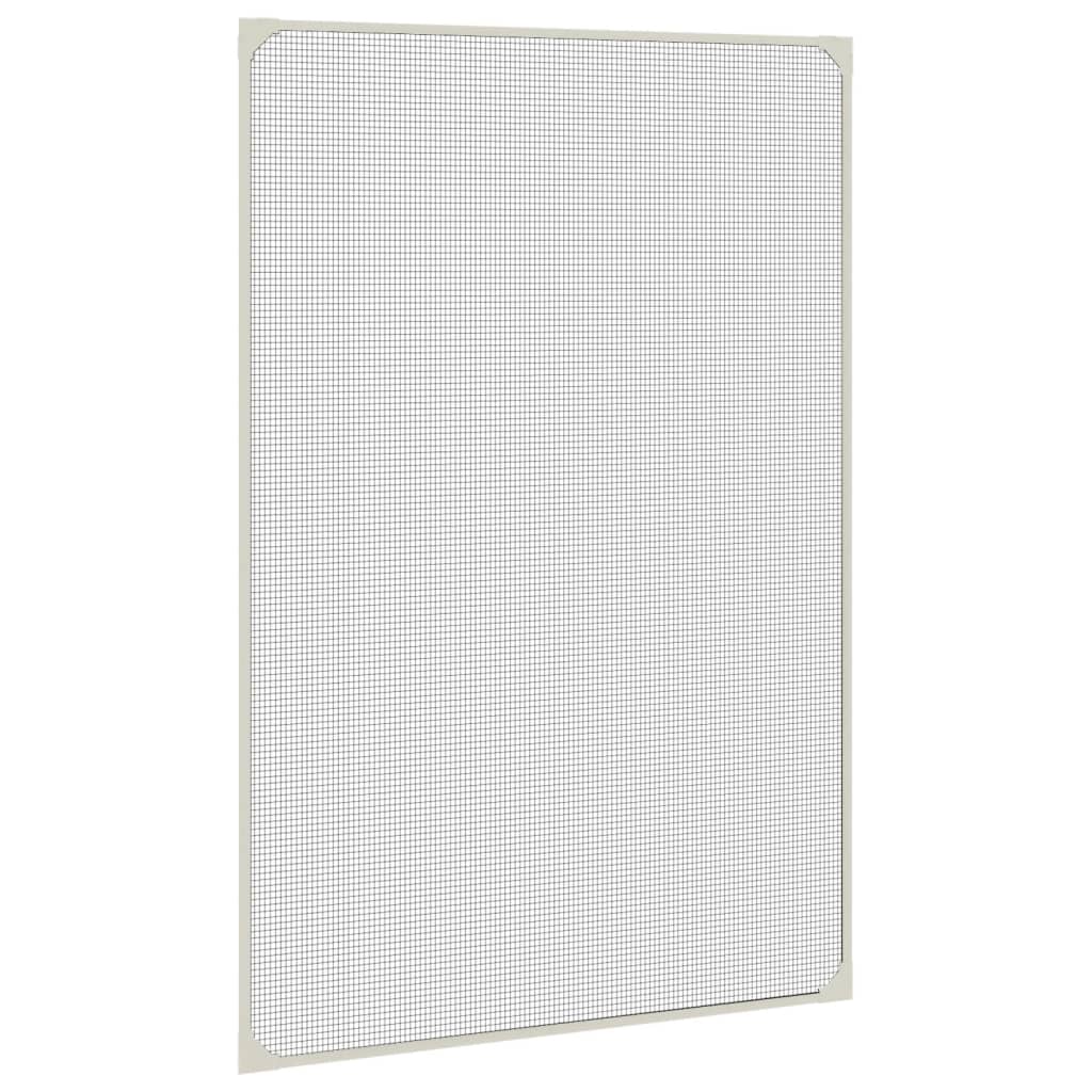 magnetisk insektnet til vinduer 80x120 cm hvid