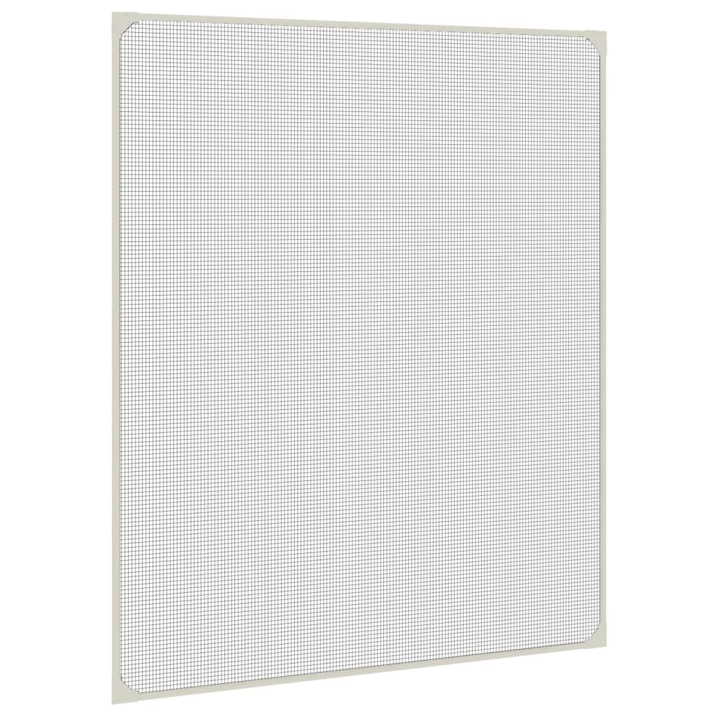 magnetisk insektnet til vinduer 100x120 cm hvid