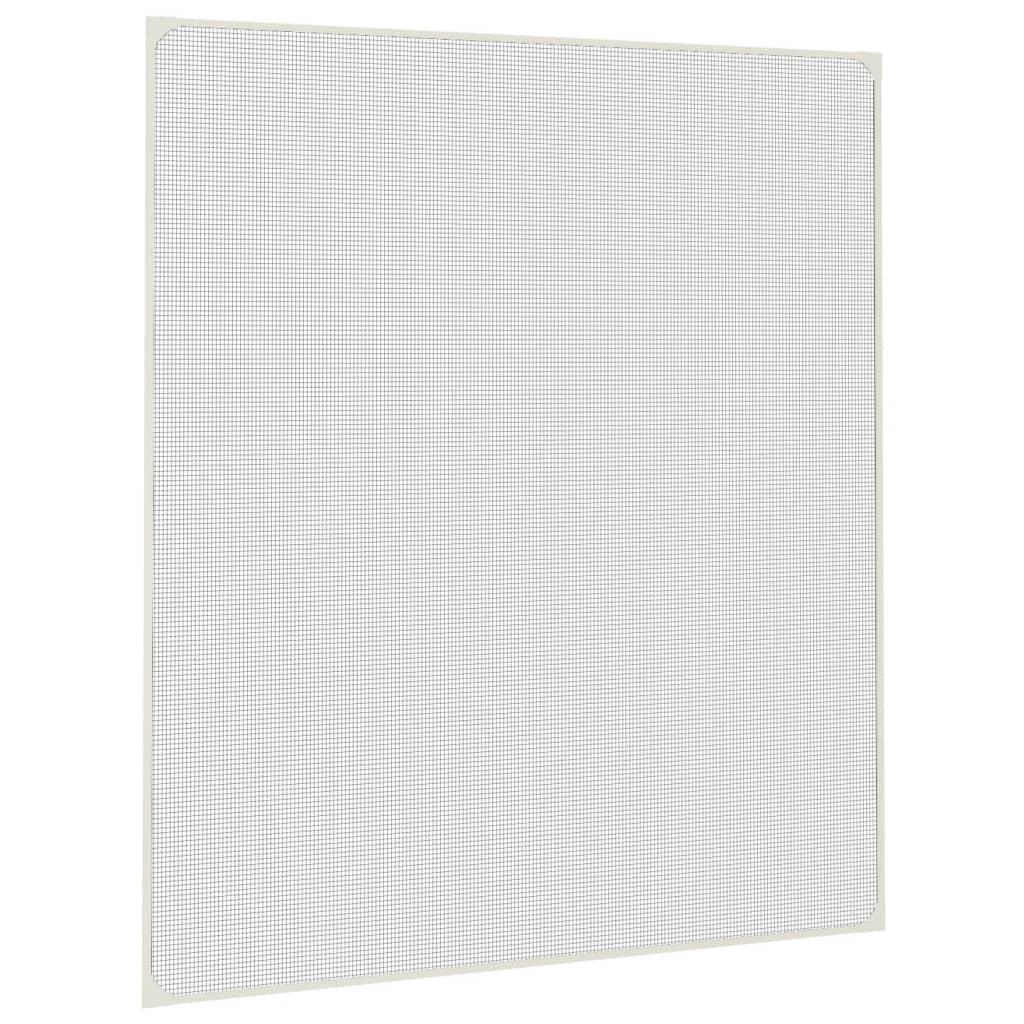 magnetisk insektnet til vinduer 130x150 cm hvid