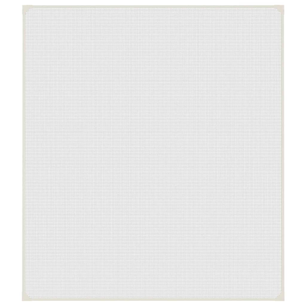 magnetisk insektnet til vinduer 130x150 cm hvid