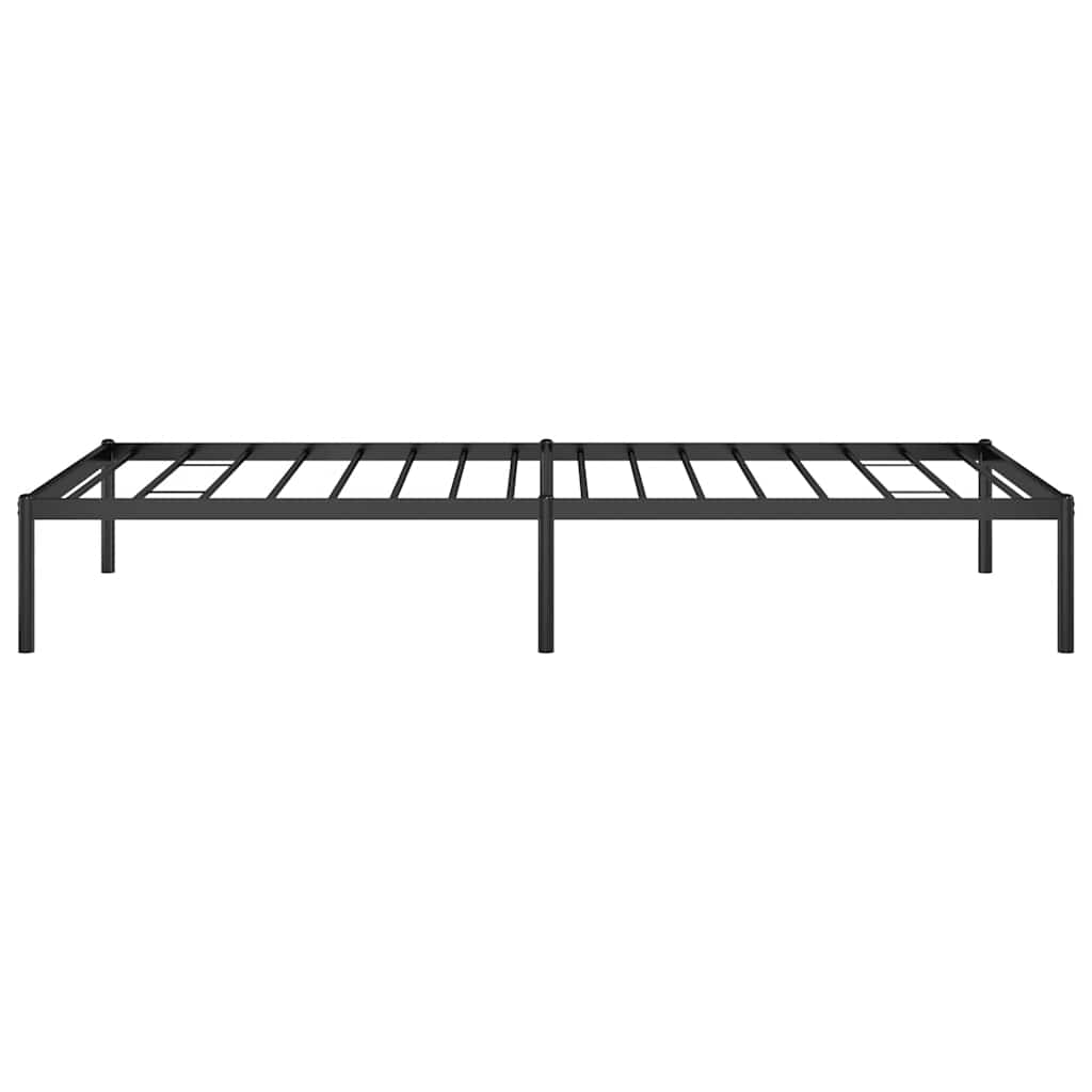 sengeramme 90x200 cm metal sort