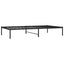 sengeramme 100x190 cm metal sort
