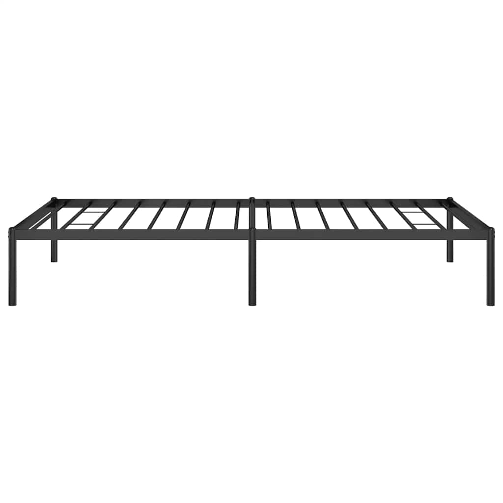 sengeramme 100x190 cm metal sort