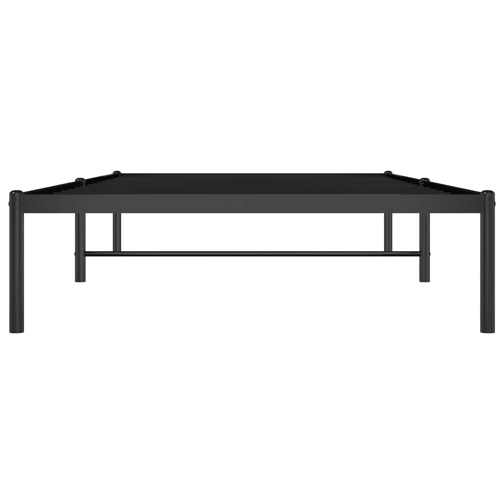 sengeramme 100x200 cm metal sort