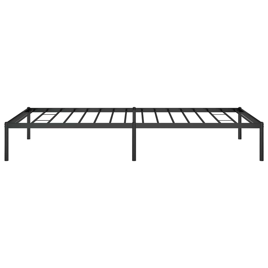 sengeramme 100x200 cm metal sort