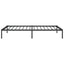 sengeramme 107x203 cm metal sort
