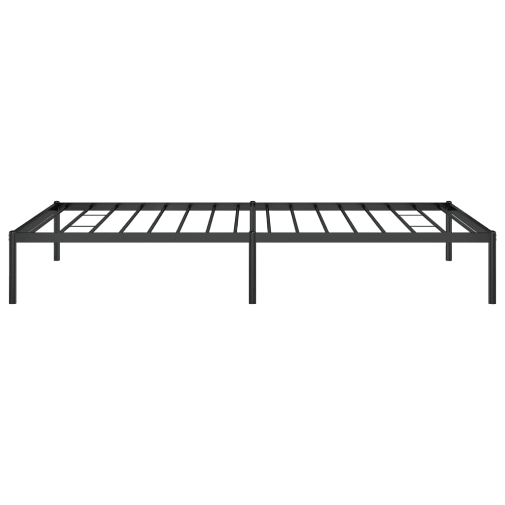 sengeramme 107x203 cm metal sort