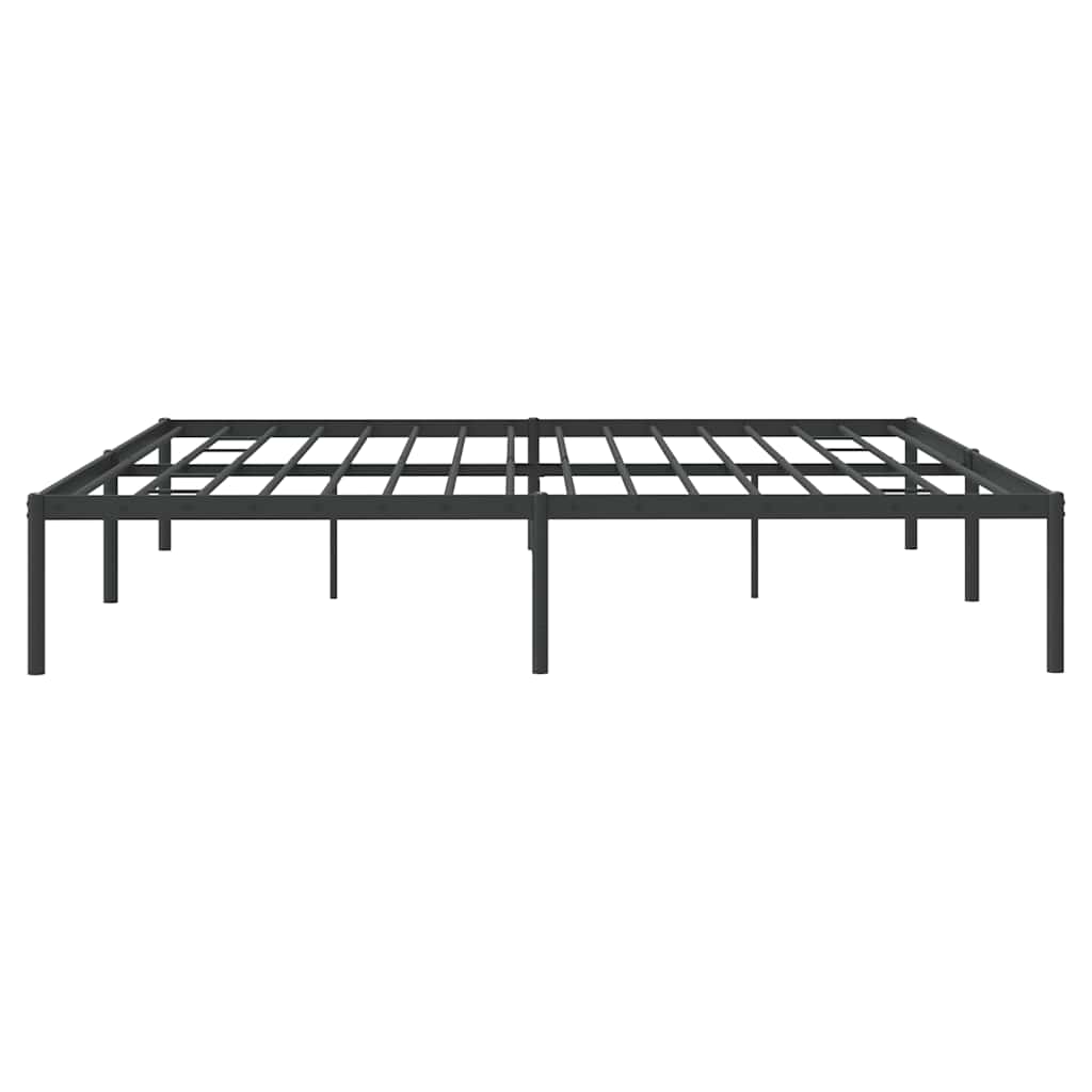 sengeramme 180x200 cm metal sort