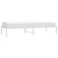 sengeramme 75x190 cm metal hvid