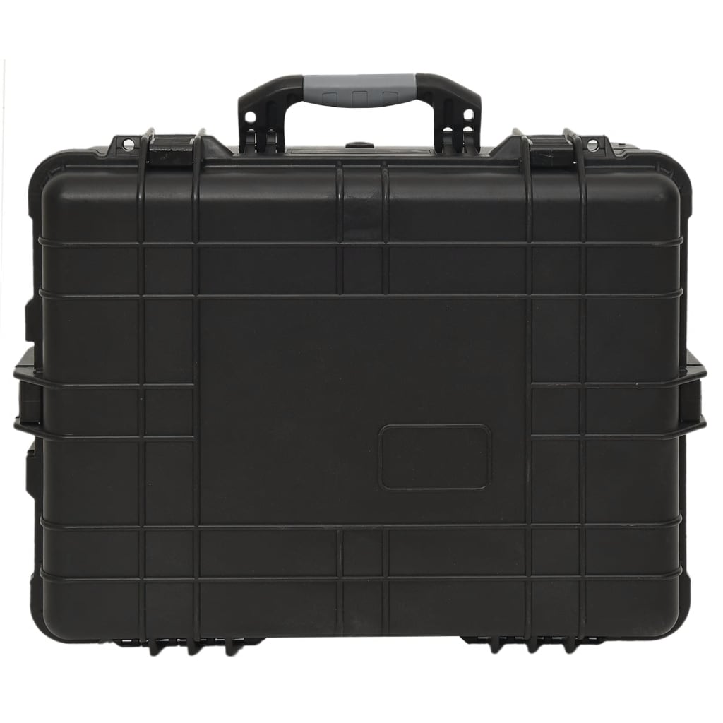 flightcase med hjul 58x45x27 cm PP sort