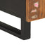 tv-bord 105x33,5x46 cm massivt genbrugstræ og konstrueret træ
