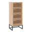 kommode 40x30x95 cm konstrueret træ