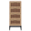 kommode 40x30x95 cm konstrueret træ