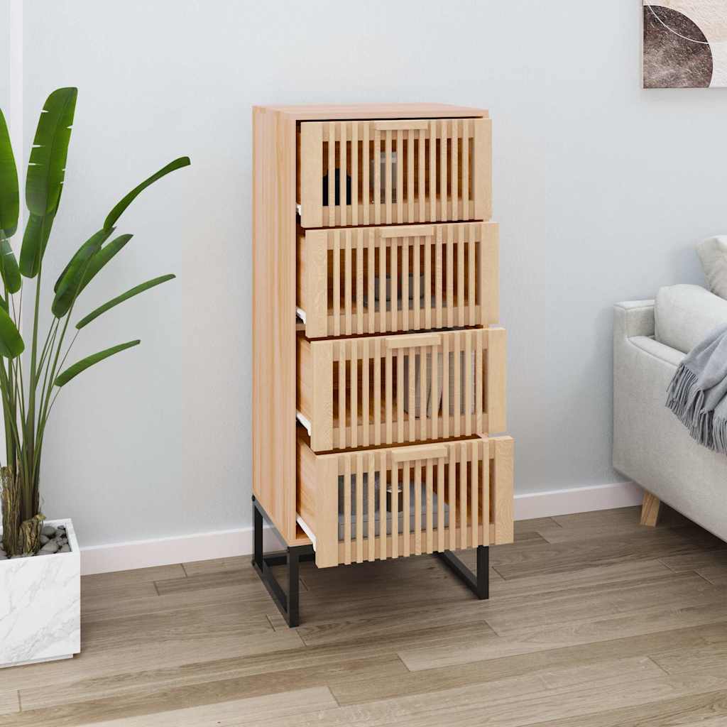 kommode 40x30x95 cm konstrueret træ