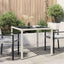 Havemøbel Bord Hvid 90 x 90 x 75 cm polyrattan