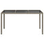 Havemøbel Bord Grå 150 x 90 x 75 cm polyrattan