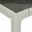 Havemøbel Bord Hvid 150 x 90 x 75 cm polyrattan