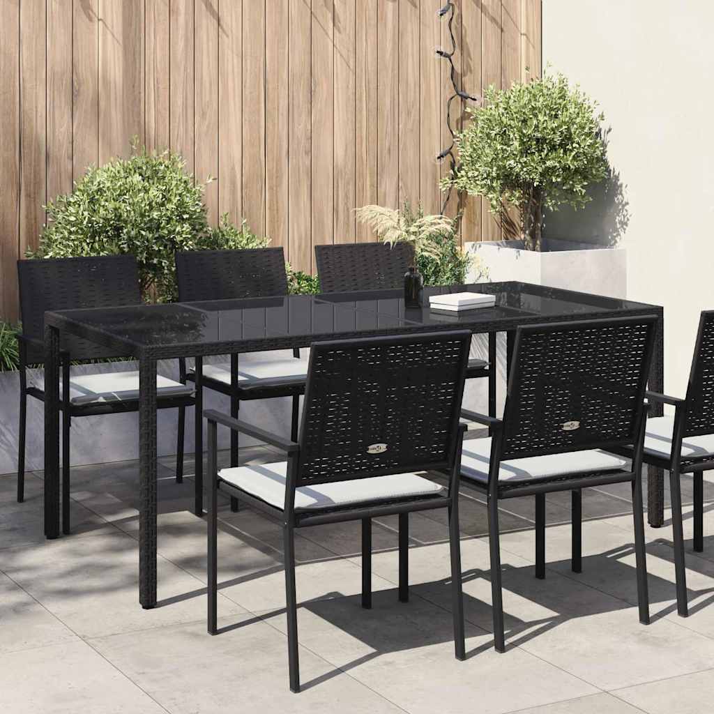 Havemøbel Bord Sort polyrattan