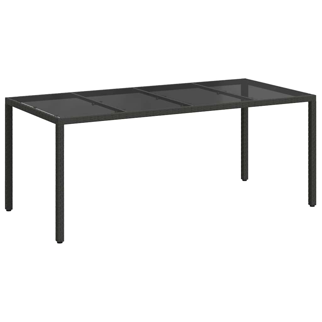 Havemøbel Bord Sort polyrattan