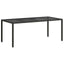 Havemøbel Bord Sort polyrattan