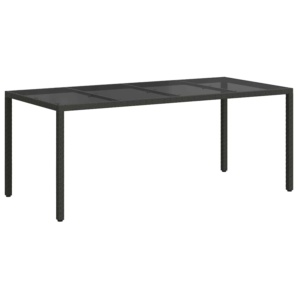 Havemøbel Bord Sort polyrattan