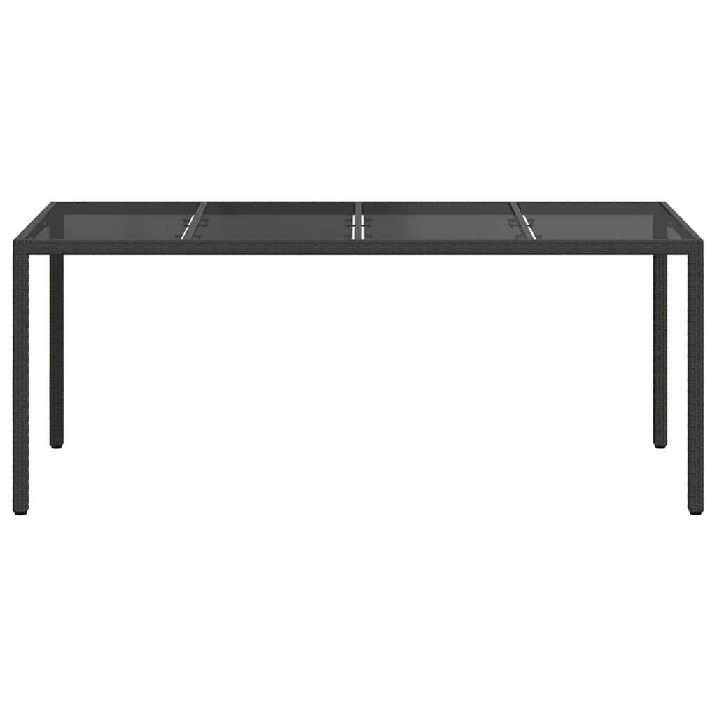 Havemøbel Bord Sort polyrattan