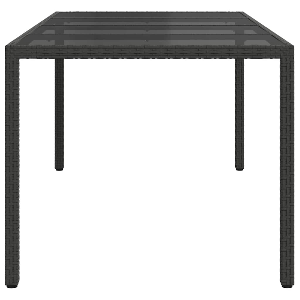 Havemøbel Bord Sort polyrattan