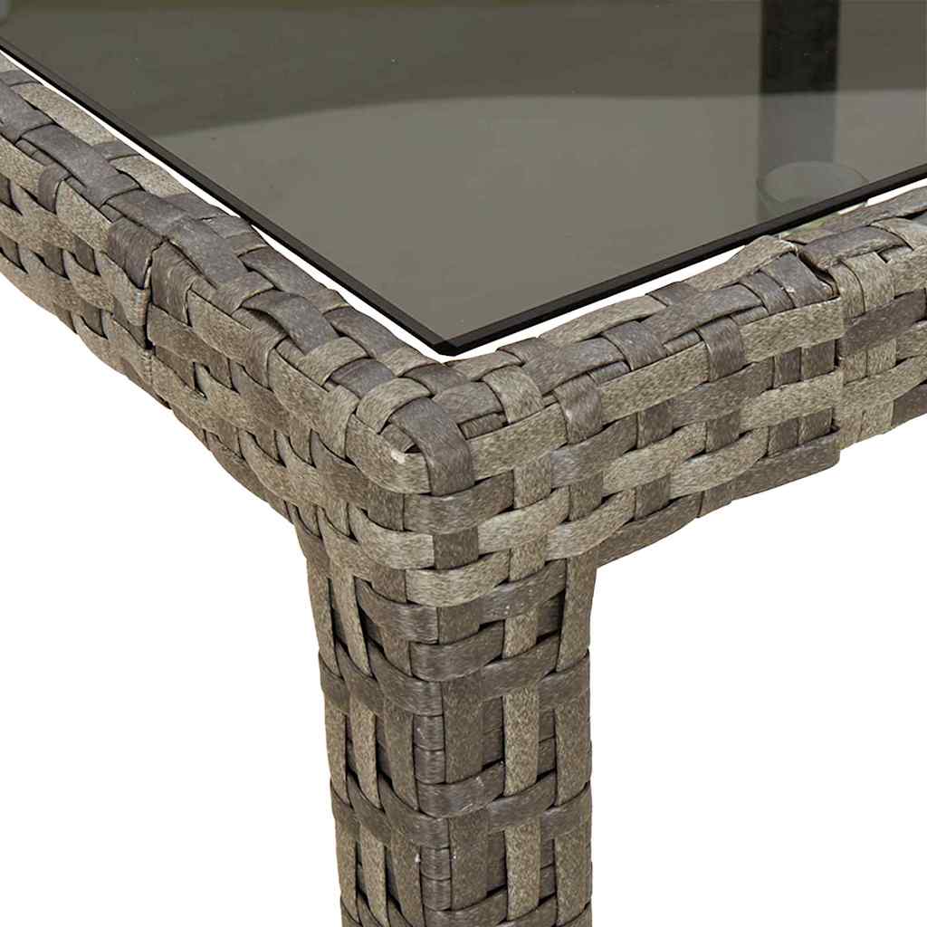 Havemøbel Bord Grå polyrattan