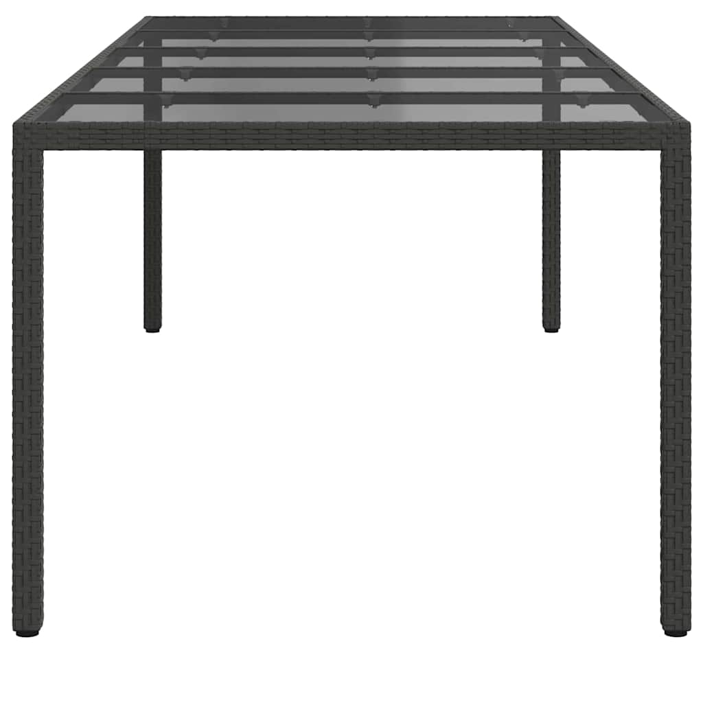Havemøbel Bord Ren Sort polyrattan