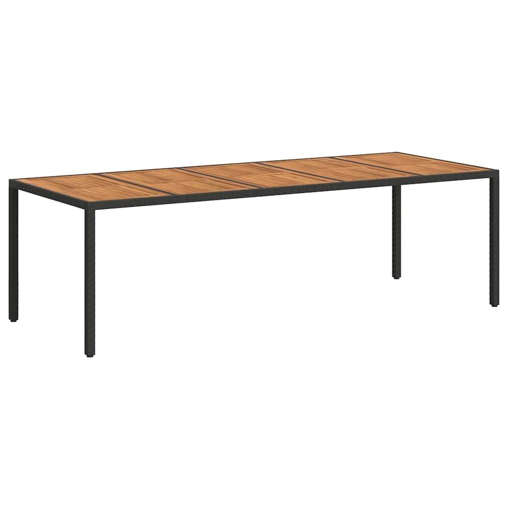 Havemøbel Bord Sort polyrattan