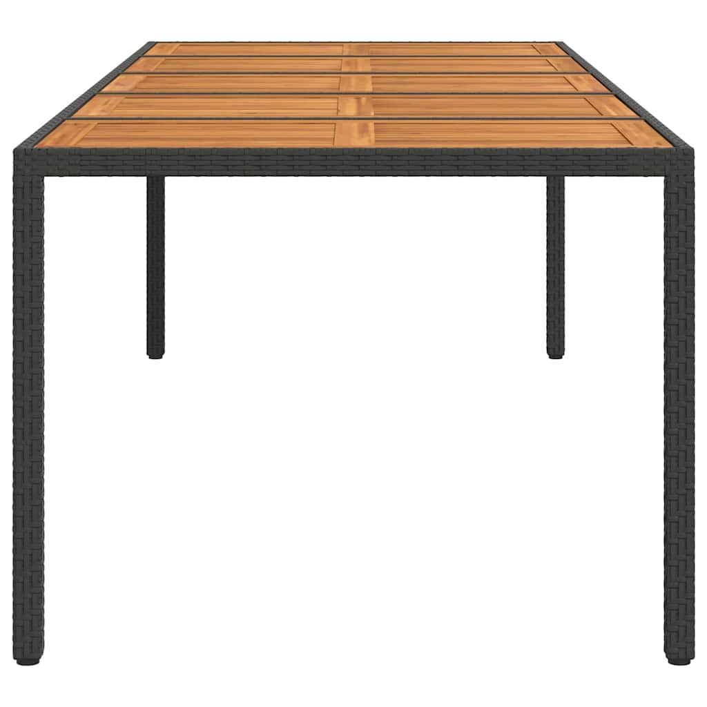 Havemøbel Bord Sort polyrattan