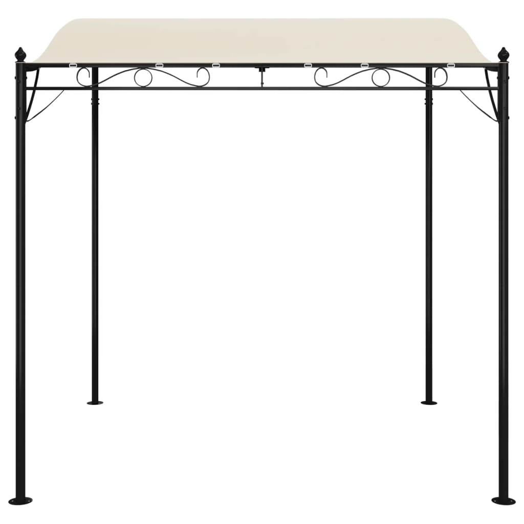 baldakin 2x2,3 m 180 g/m² stof og stål