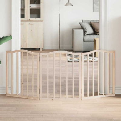 hundelåge 3 paneler 150 cm poppeltræ