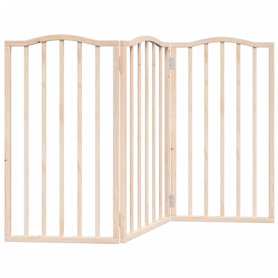 hundelåge 3 paneler 150 cm poppeltræ