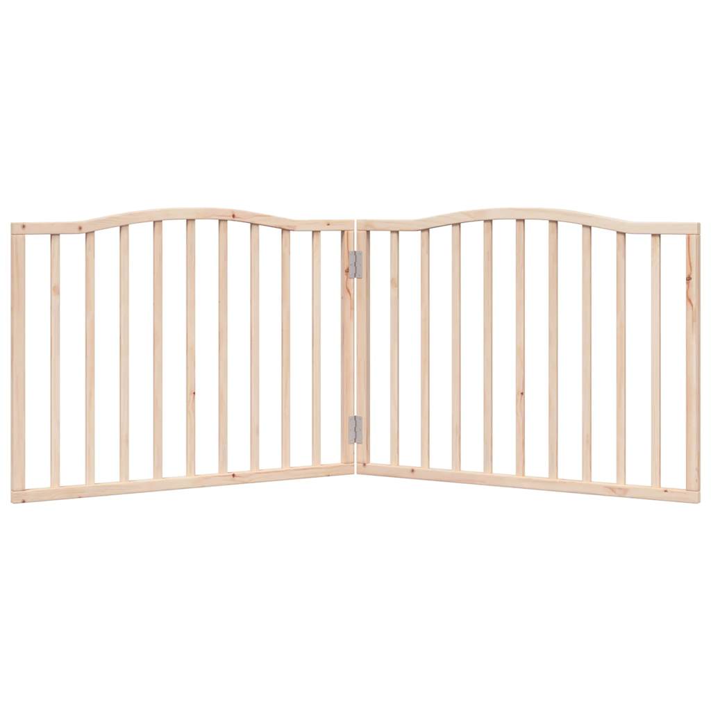 hundelåge 2 paneler 160 cm poppeltræ