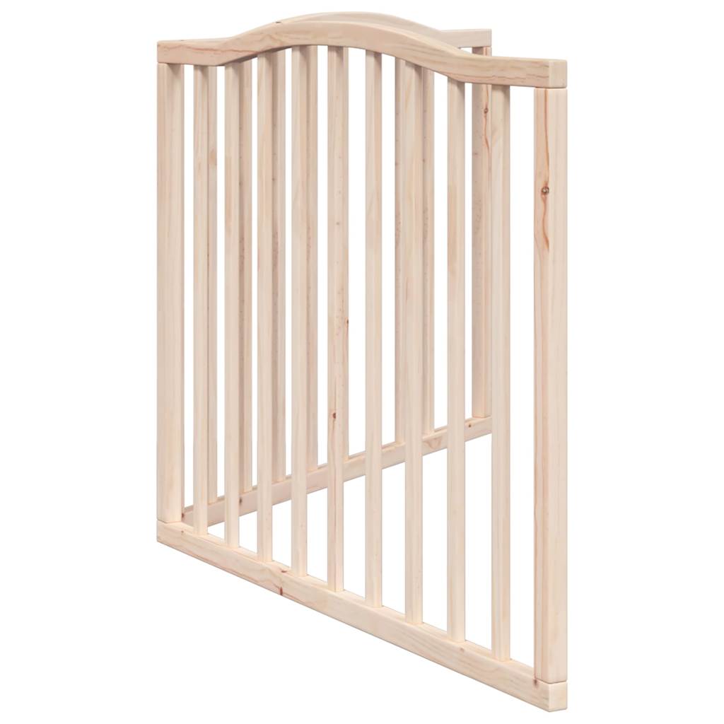 hundelåge 2 paneler 160 cm poppeltræ