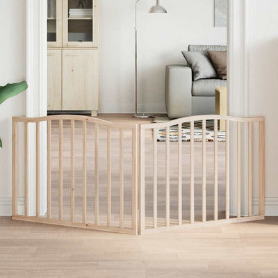 hundelåge 2 paneler 160 cm poppeltræ