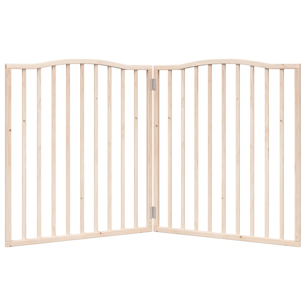 hundelåge 2 paneler 160 cm poppeltræ