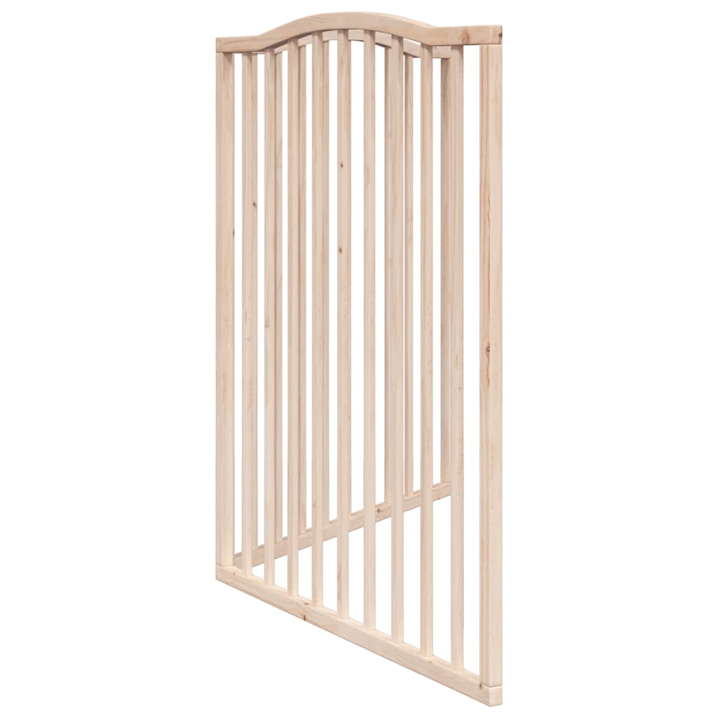 hundelåge 2 paneler 160 cm poppeltræ