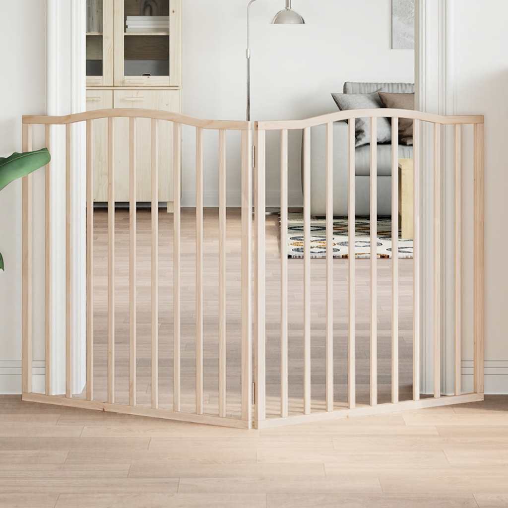 hundelåge 2 paneler 160 cm poppeltræ