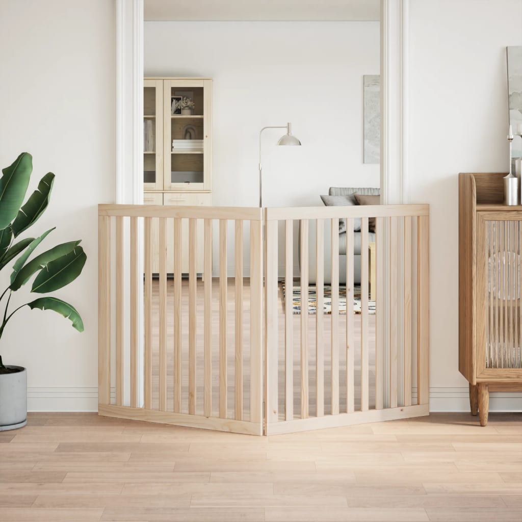 hundelåge 2 paneler 160 cm poppeltræ