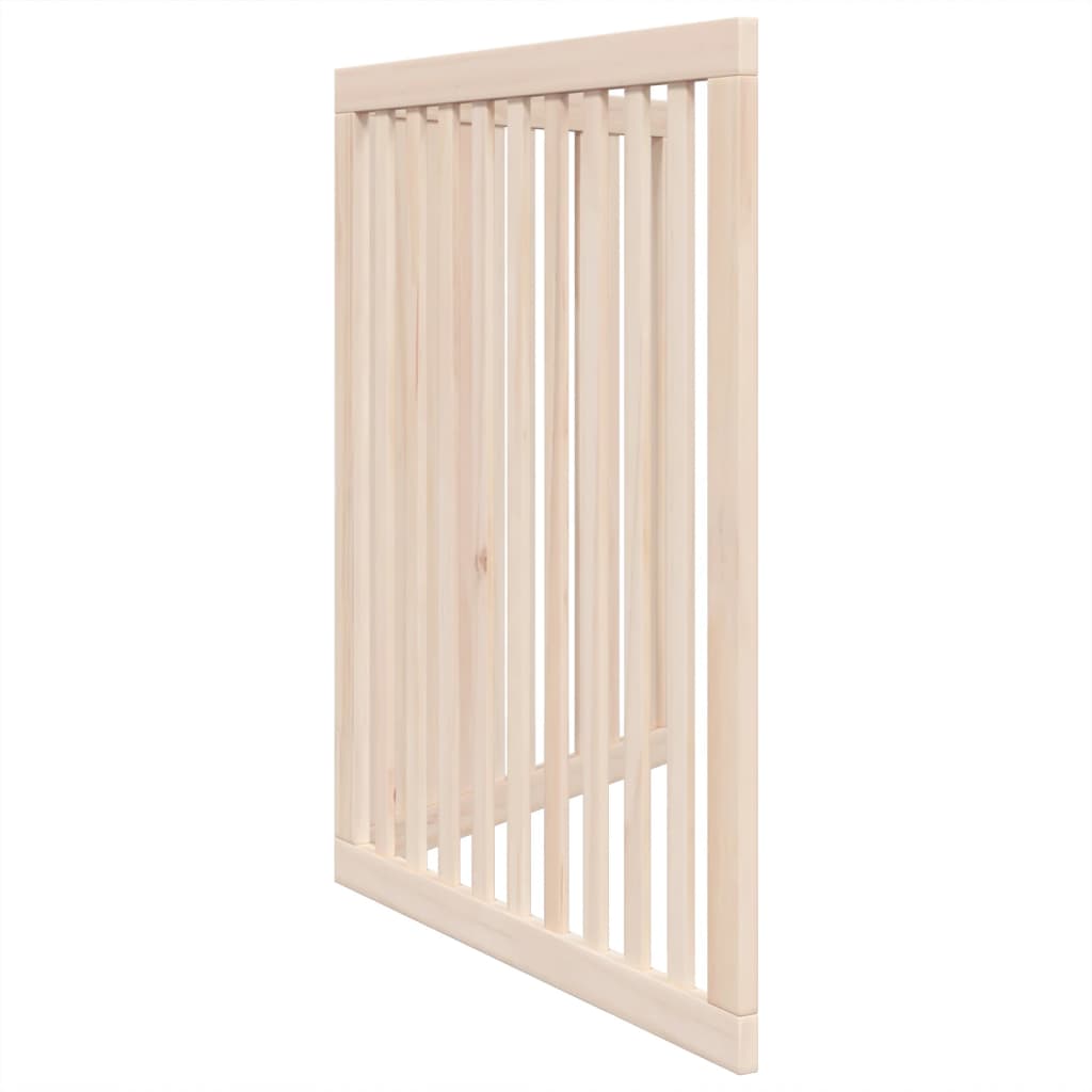 hundelåge 2 paneler 160 cm poppeltræ