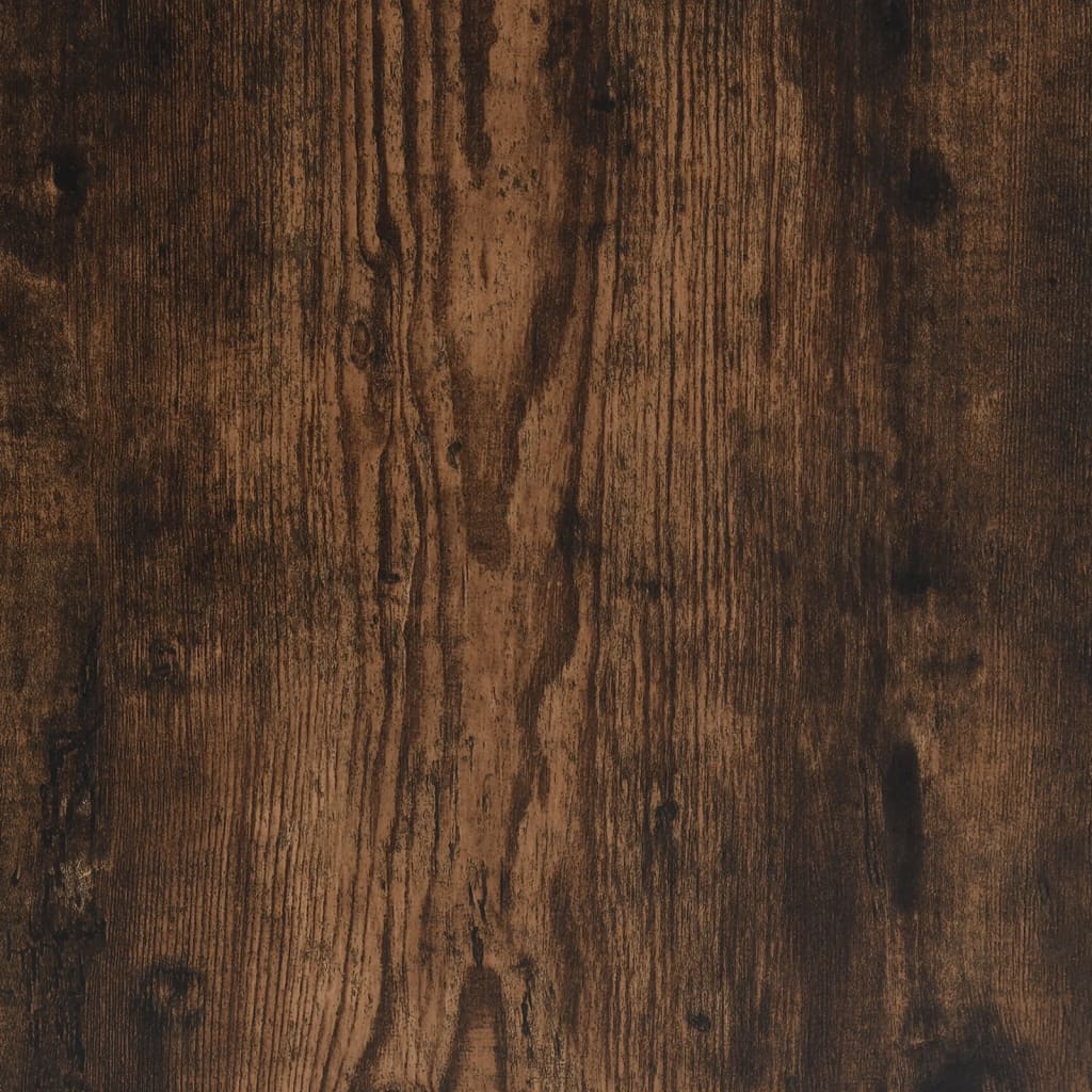 sidebord 50x26x50 cm konstrueret træ røget egetræsfarve