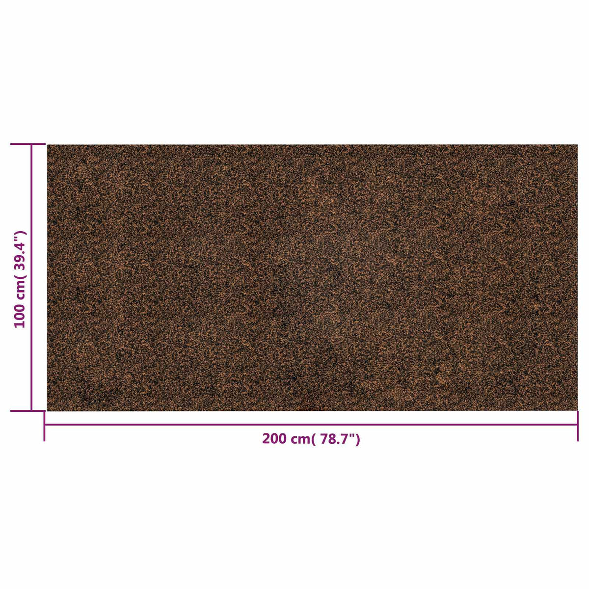 Kork rolle Brun 200 x 100 cm Kork og Gummi